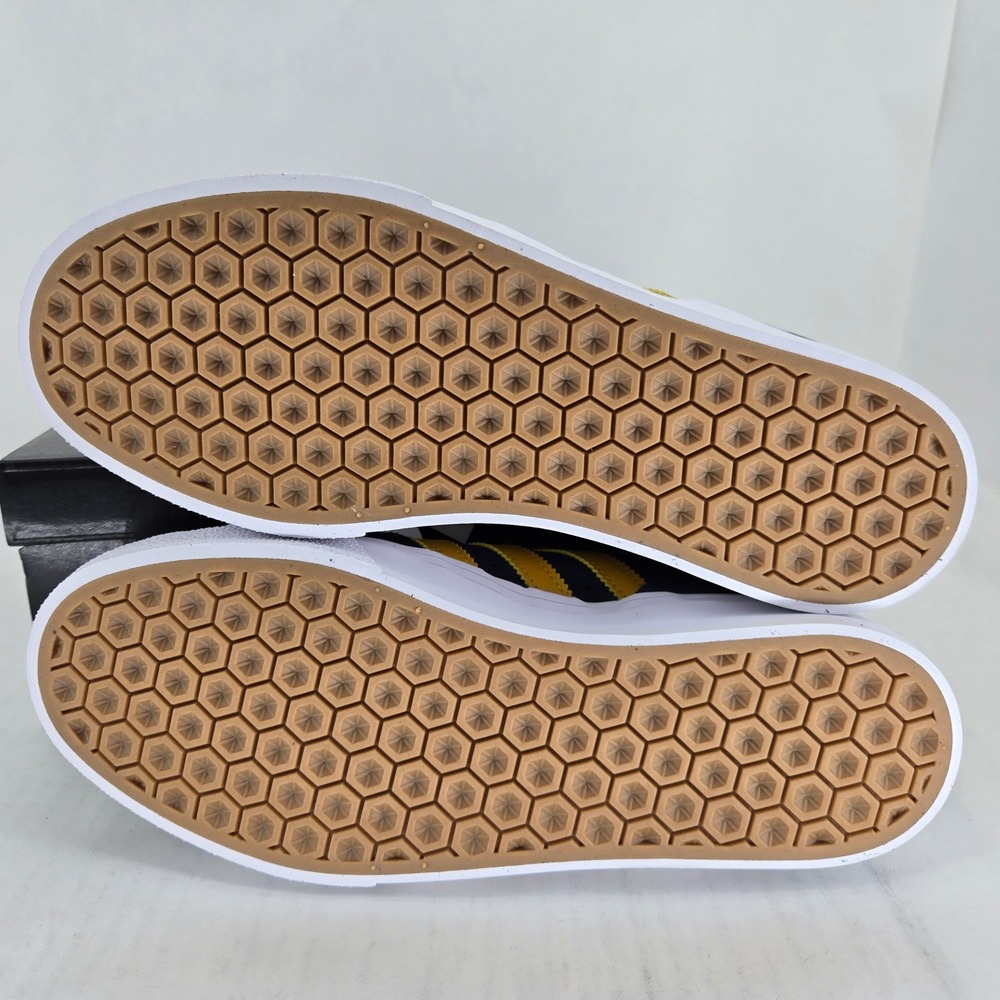 Adidas Busenitz Vulc II Navy Yellow Suede Skate Shoes HQ7527 Mens 6.5 - Picture 8 of 15